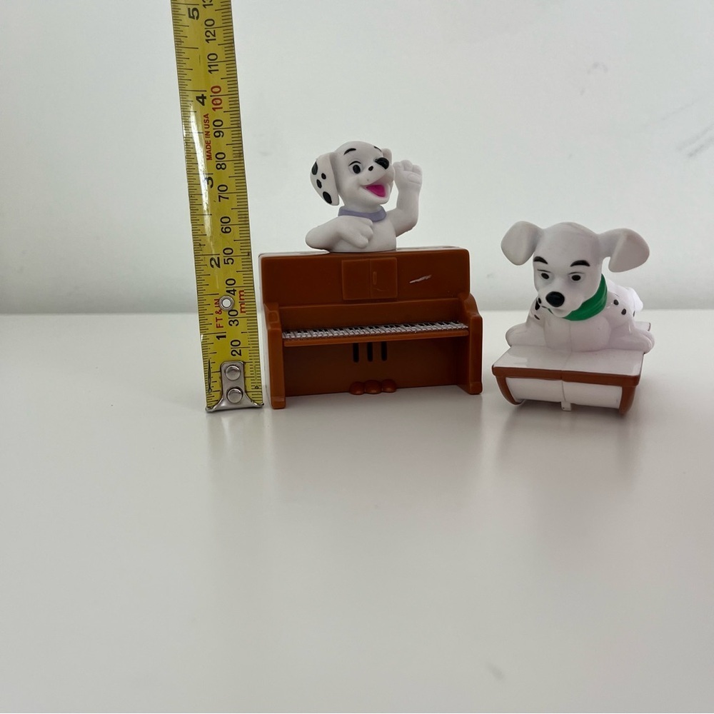 Vintage Disney 101 Dalmatians Piano & Conductor Wind-Up Toys Set - Picture 5 of 5
